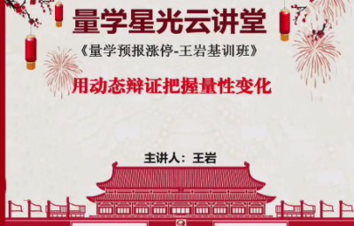 量学云讲堂王岩江宇龙2024年第54期视频 主课正课系统课+收评