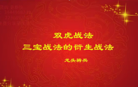 量学云讲堂单晓禹2024龙头骑兵第22期课程正课系统课+收评
