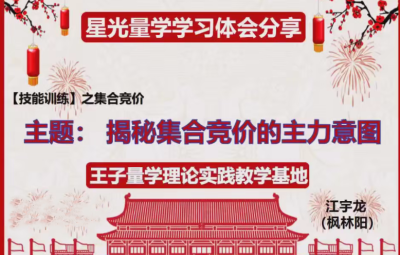 量学云讲堂王岩江宇龙2025年第55期视频 主课正课系统课+收评