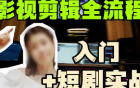 莱尼日记影视剪辑全流程入门+短剧实战课