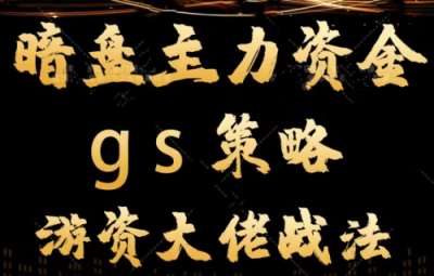 gs策略教学视频