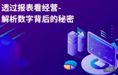 大成方略-透过报表看经营-解析数字背后的秘密