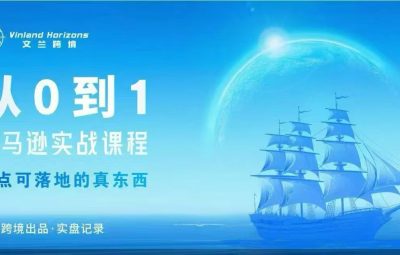 从0~1亚马逊实战课程