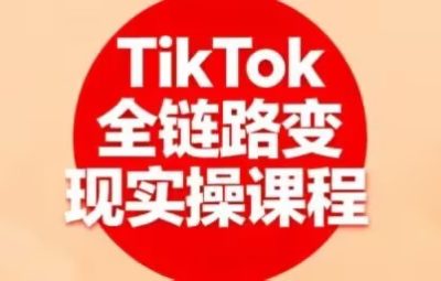 小杨老师-TikTok全链路变现实操课程