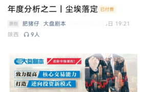 【大盘剧本】250916付费文：年度分析之二尘埃落定