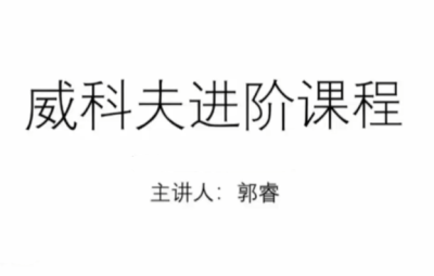 郭睿威科夫进阶课程,威科夫交易系统