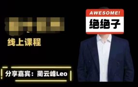 阿蔺Leo油管3.0课程