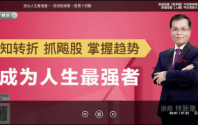 林新象2019年6月成为人生最强者线上课30集+5盘中指导