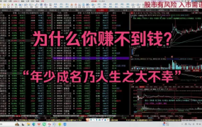B站米来哆哆《为什么你赚不到钱? 》8.21充电视频