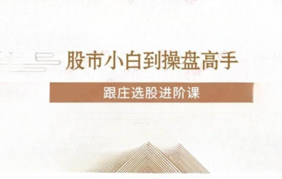 投机大拿跟庄选股进阶课