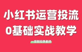 小红书运营投放课精华版