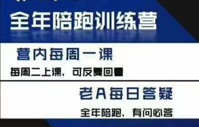 营销老A-营销全年陪跑训练营